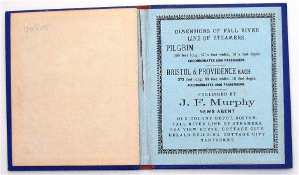 Views of Fall River Line [c1890] lijn New York - Boston USA - 4