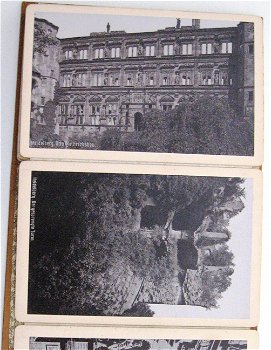 Erinnerungen an Heidelberg [c1900] Leporello 12 blz. - 3