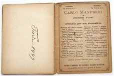 Ricordo di Torino [c1889] Turijn Leporello Carlo Manfredi
