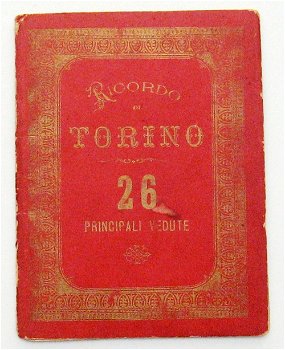 Ricordo di Torino [c1889] Turijn Leporello Carlo Manfredi - 3