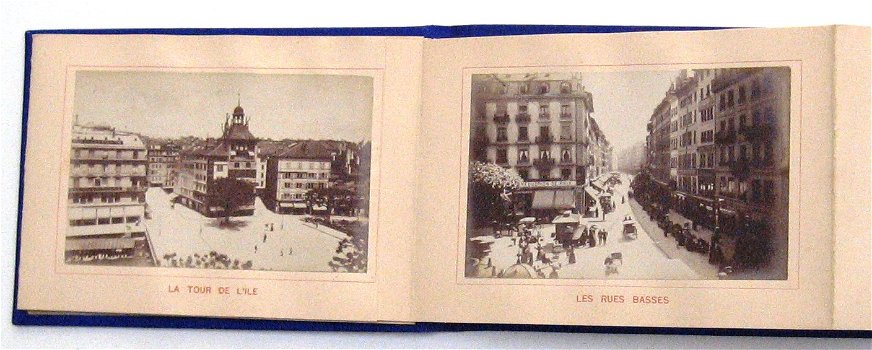 Genève [c. 1890-1900] Leporello 15 ill. Zwitserland Schweiz - 2