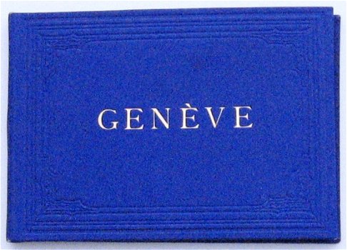 Genève [c. 1890-1900] Leporello 15 ill. Zwitserland Schweiz - 7