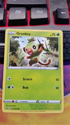 Grookey  11/202  Common Sword & Shield 