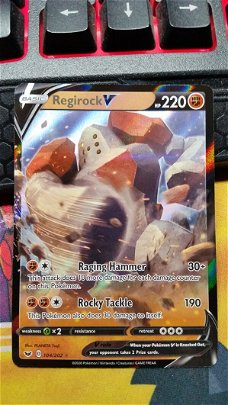 Regirock V  104/202  Ultra Rare  Sword and Shield