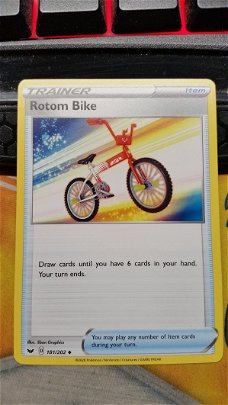 Rotom Bike  181/202    Sword & Shield