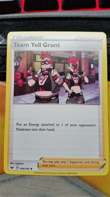 Team Yell Grunt  184/202 Sword & Shield
