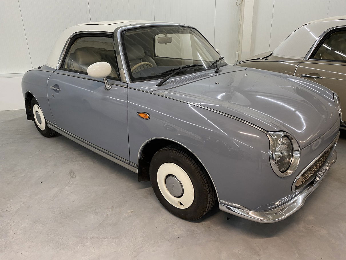 geimporteerd uit Japan is deze roestvrije Nissan Figaro - Afbeelding 4