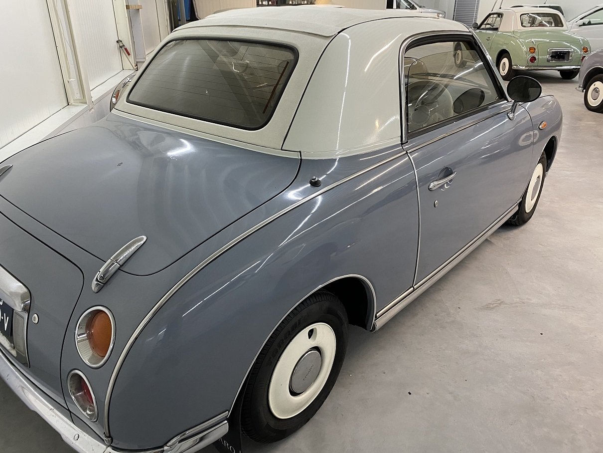geimporteerd uit Japan is deze roestvrije Nissan Figaro - Afbeelding 5