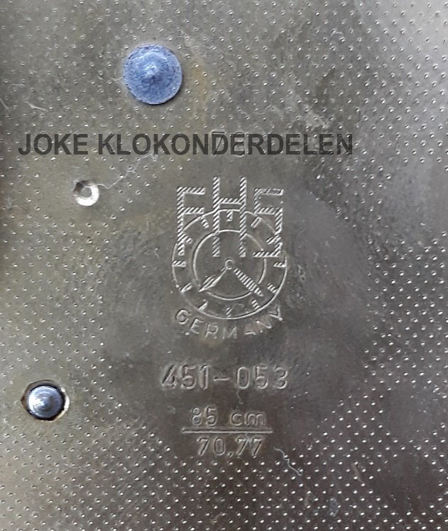 = Uurwerk = FHS 451 -053 = gebruikt === 41656 - Afbeelding 4