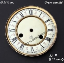 === Wijzerplaat = Junghans = oud === 41660