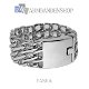 Div. rvs heren armband, dames armband, buddha to buddha style, brede armband - 5 - Thumbnail