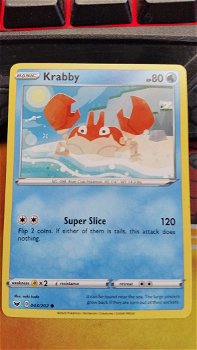 Krabby 43/202 Common Sword & Shield - 0