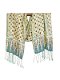 Lichtgroene batik zijden sjaal uit Bali - 1 - Thumbnail