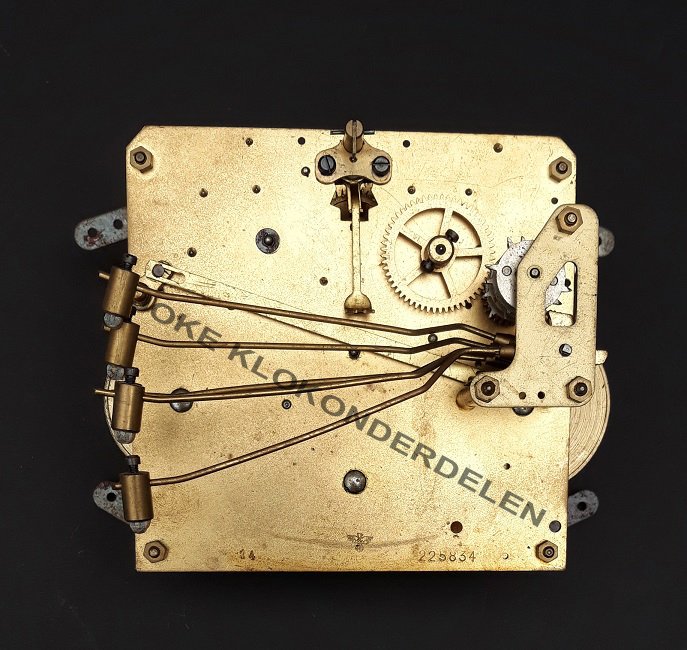 === Pendule uurwerk = Mauthe = oud === 41662 - Afbeelding 3