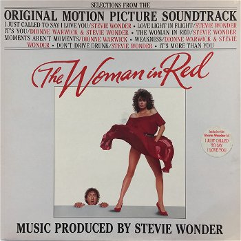 Stevie Wonder ‎– The Woman In Red Selections From The Original Motion Picture Soundtrack (LP) - 0