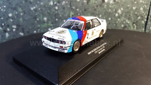 BMW M3 #2 Eric van de Poele DTM 1987 1:43 CMR - 1
