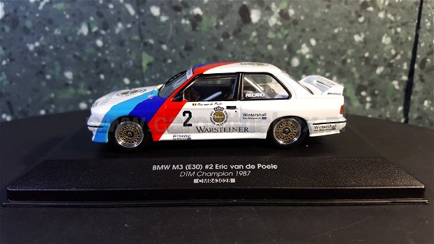 BMW M3 #2 Eric van de Poele DTM 1987 1:43 CMR - 2