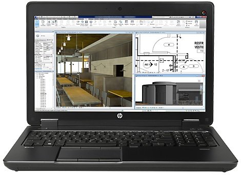 HP ZBook 15 G1, i7-4600M 2.90 GHz, 16GB DDR3, 240GB SSD NEW, Quadro K1100M, Win 10 Pro - 0