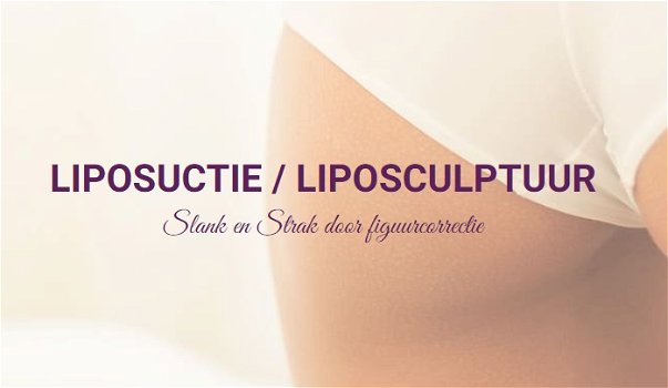 Overweegt u een liposculptuur of liposuctie behandeling? - 0