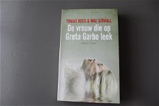 De Vrouw Die Op Greta Garbo Leek