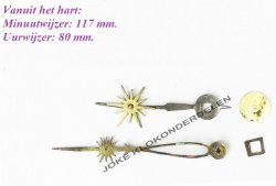 === Comtoise wijzers = oud == 41669