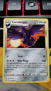 Corviknight 135/202 Rare Sword & Shield - 0