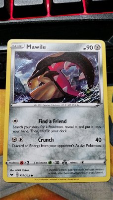 Mawile  129/202  Common   Sword & Shield