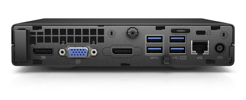 HP EliteDesk 800 G2 Mini Core i5-6500T 2.5GHz, 8GB, 128GB SSD, 6x USB3.0, VGA+2x DP - 2