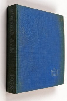 Almanak van de Delftsche studenten bond 1958 gelimiteerde oplage 
