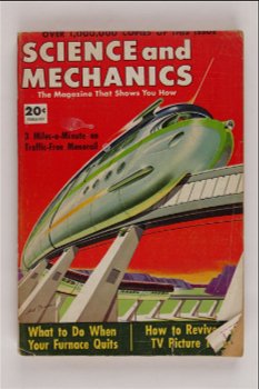 6x mechanics magazines ( 1948-1957) - 1