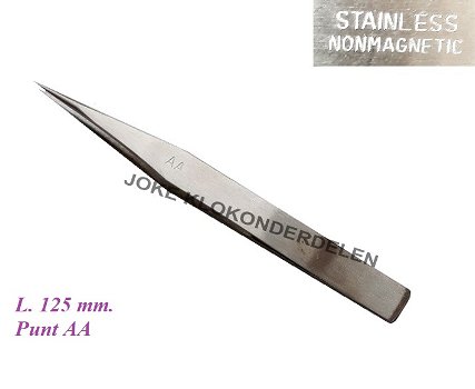 Pincet = stainless steel = non magnetic = 41683 - 0