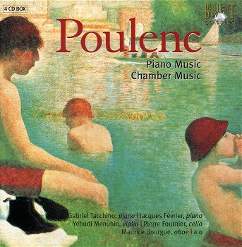 Poulenc* / Gabriel Tacchino, Jacques Février , Yehudi Menuhin , Pierre Fournier , Maurice - 0