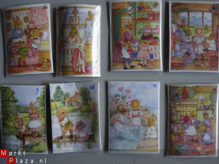 3D nostalgische prentjes 12 verschillende 0,25 per p van 6 - Afbeelding 3