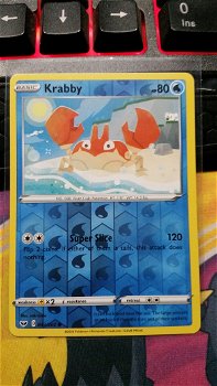 Krabby 43/202 (reverse) Common Sword & Shield - 0