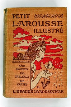 Petit Larousse Illustre, 5800 Gravures 130 Tableaux 120 Cartes