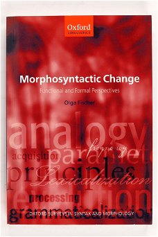 Morphosyntactic change