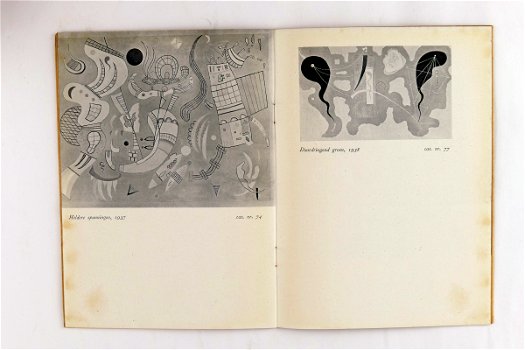 Kandinsky catalogus bij de tentoonstelling in het gemeente museum te 's-Gravenhage - 3