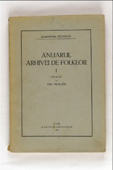 Anuarul arhivei de folklor - 0