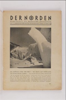 Der Norden Monatsschrift der Nordischen gesellschaft Nr11 15. november 1938 - 1