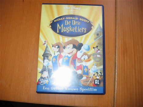 Disney Dvd De Drie Musketiers - 0