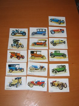 Vintage Bolletje Autoplaatjes Auto Plaatjes - 0