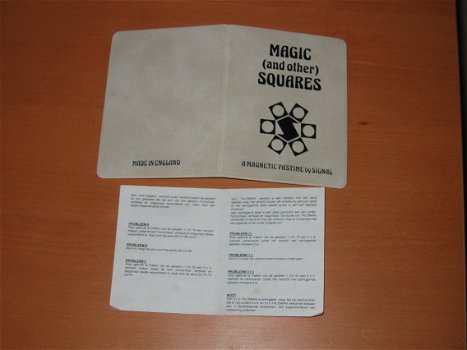 Magic Squares Magische Vierkanten Reisspel Reis Spel - 1