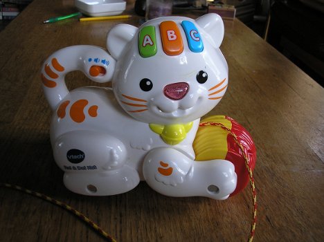 Vtech baby rol & dol kat - trekfiguur - leeftijd v.a.:6 mnd. - 0