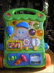 Vtech babywalker -- met muziek 