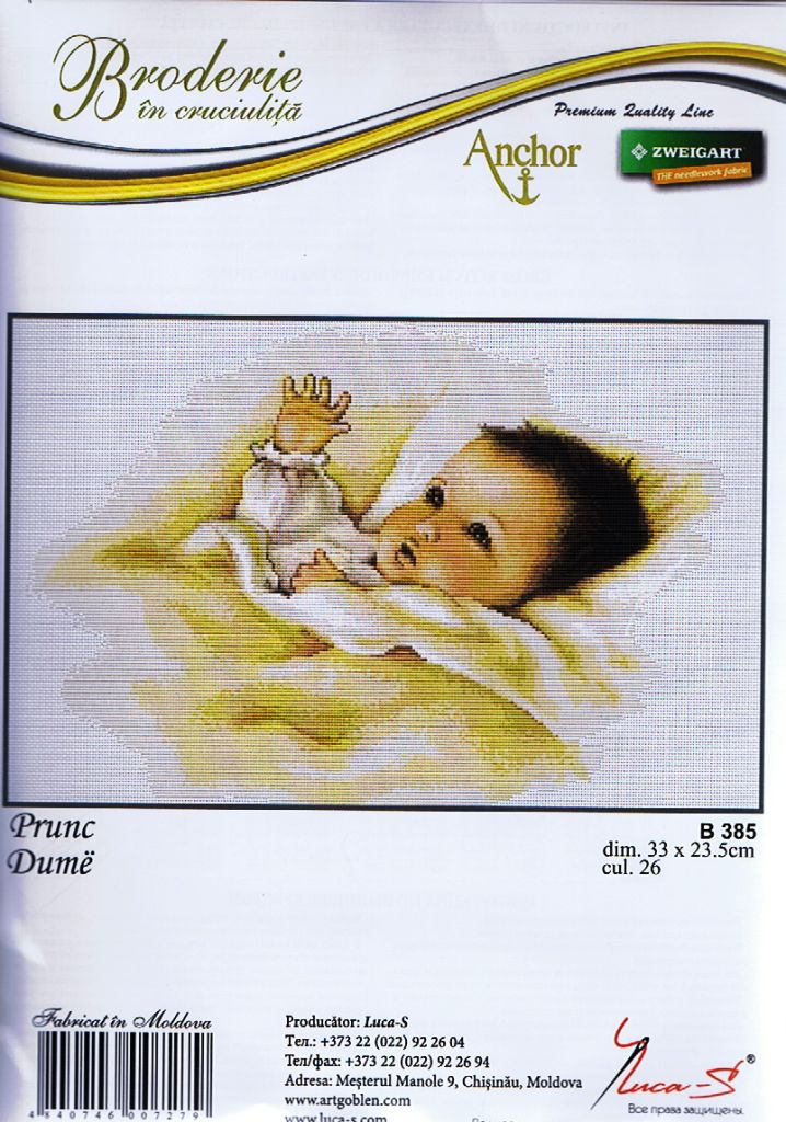 LUCA BORDUURPAKKET , LIEVE BABY 385 - nr. 1