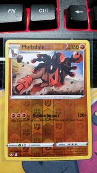 Mudsdale 106/202 (reverse) Rare Sword & Shield - 0