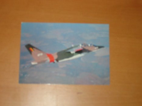 Briefkaart Alpha Jet Luchtvaart Postfris Ongelopen - 0