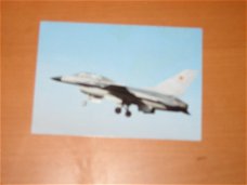 Briefkaart F-16 B Luchtvaart Postfris Ongelopen