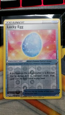 Lucky Egg  167/202  (reverse)  Sword & Shield