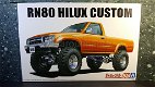 Toyota Hilux lift-up 1:24 Aoshima - 0 - Thumbnail